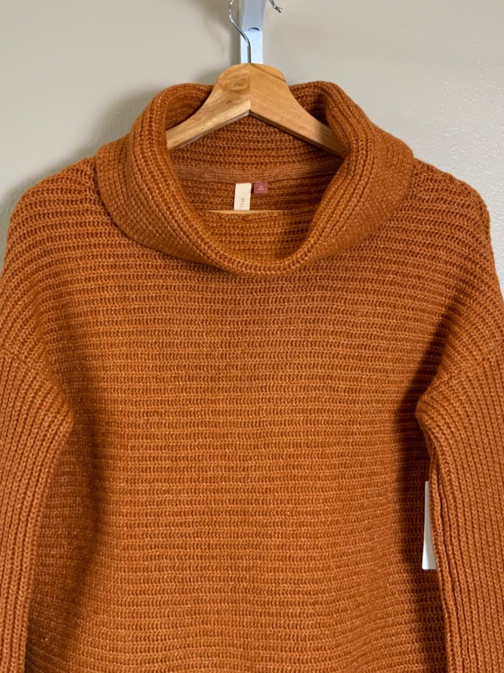 Anthropologie Pilcro Cowl Neck Ribbed Sweater - Picture 4 of 16
